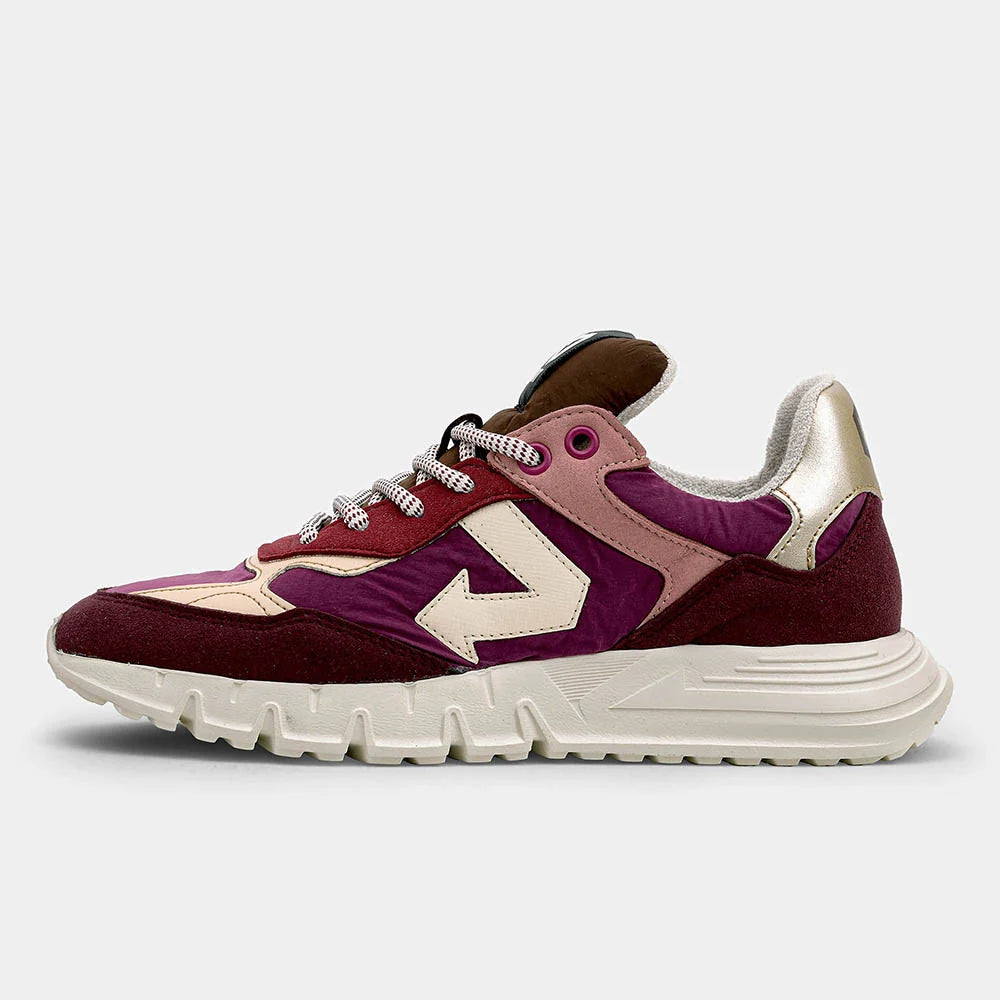 Autre vue des baskets femme ID.EIGHT Maru Plum