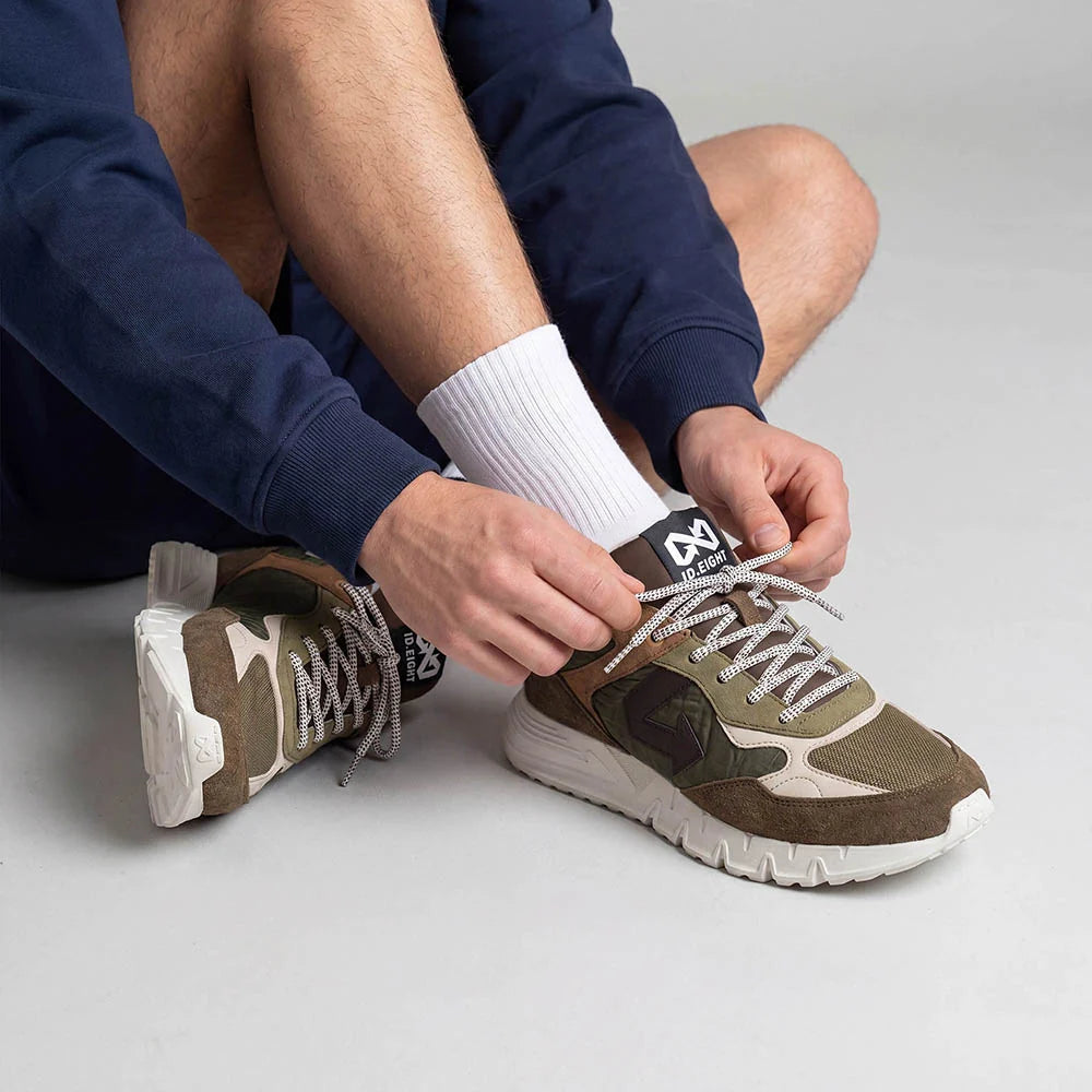 Détail des baskets homme ID.EIGHT Maru Ink Green