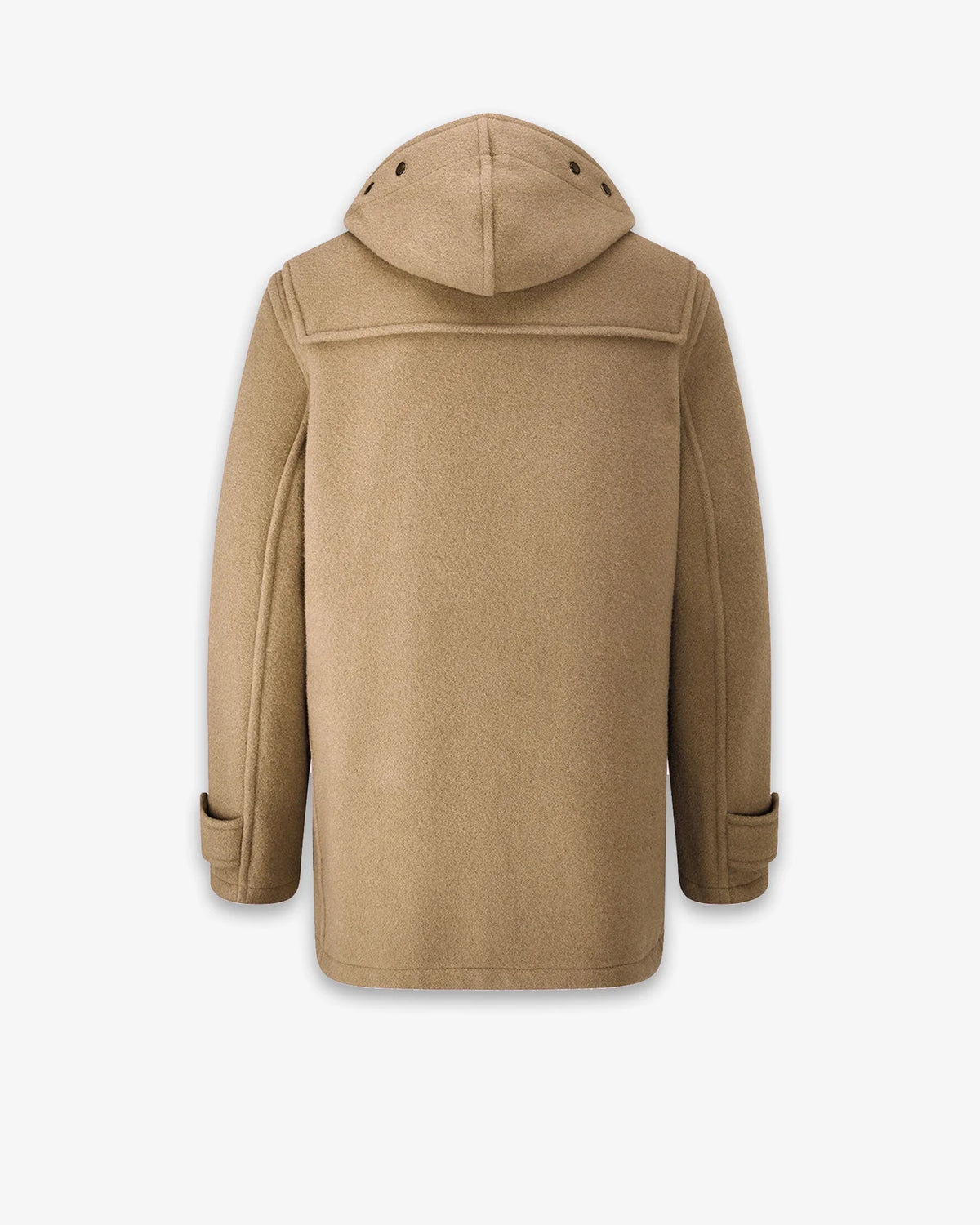 Duffle-coat mi-long Gloverall Monty camel en laine pour homme, deuxième vue