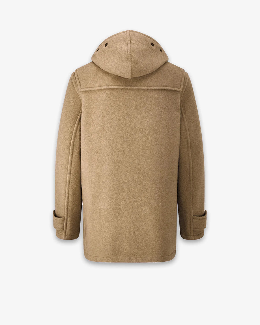 Duffle-coat mi-long Gloverall Monty camel en laine pour homme, deuxième vue