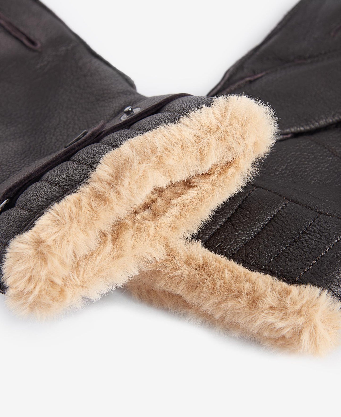 BARBOUR - Gants Fourrés en cuir