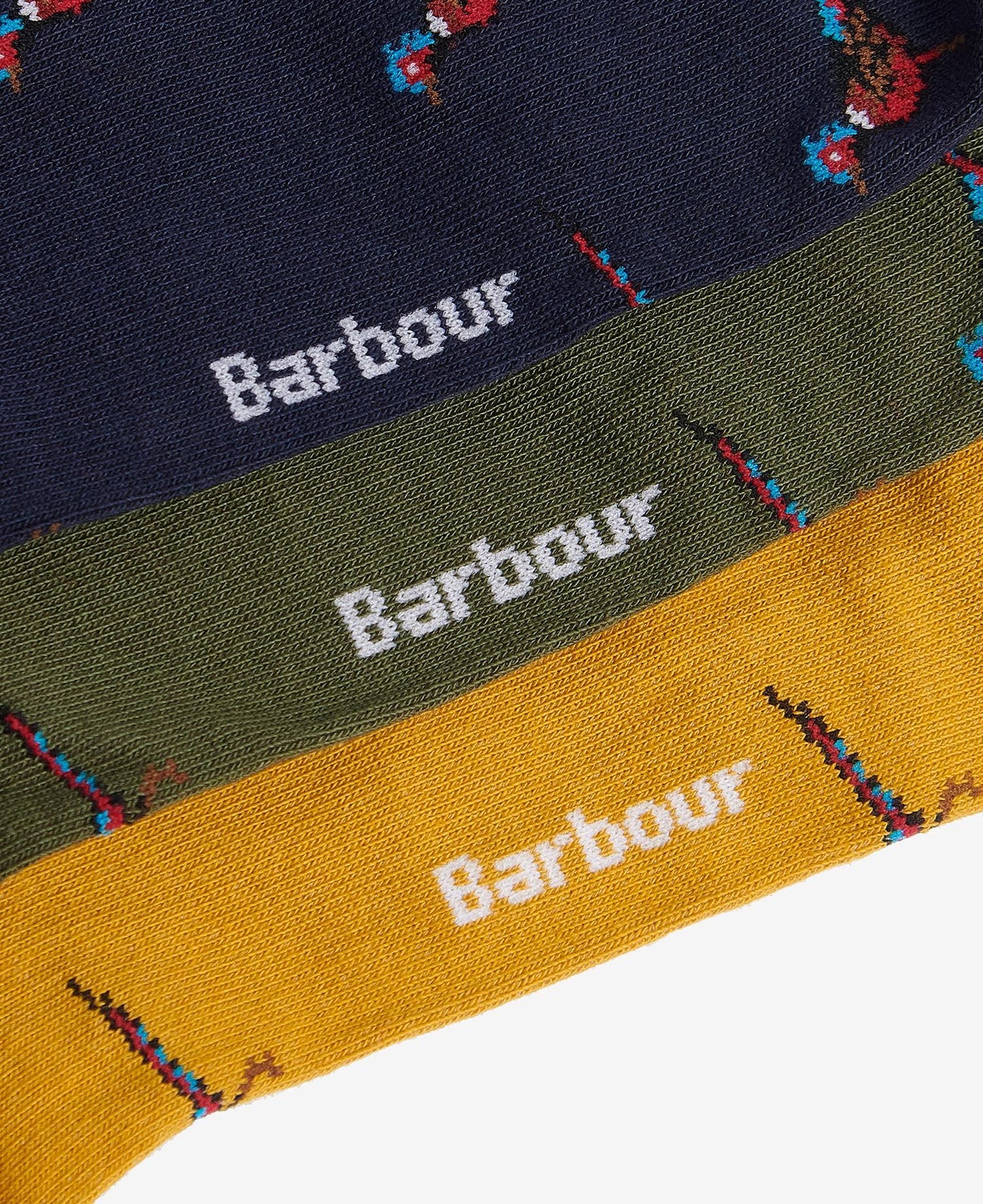 BARBOUR - Coffret Cadeau de Chaussettes Faisan