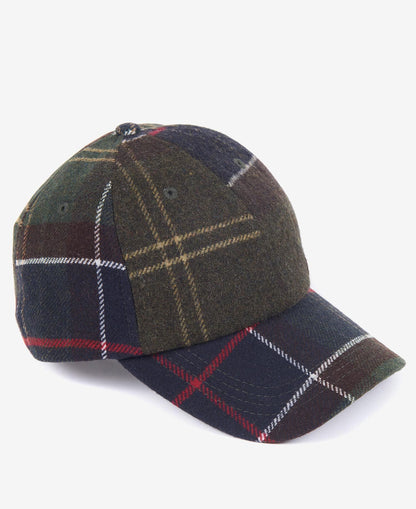 BARBOUR - Casquette de sport à motif tartan Galingale