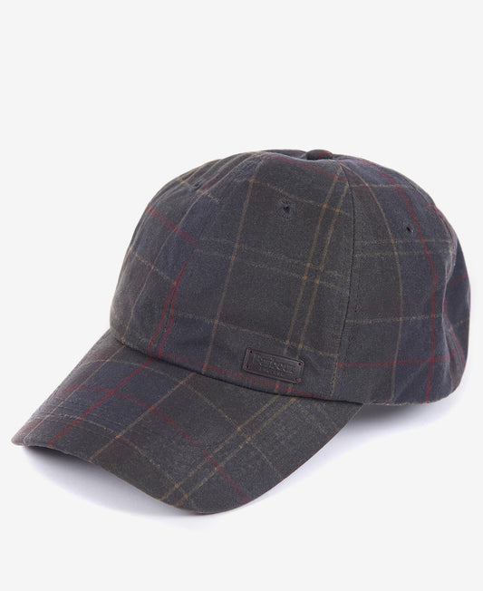 BARBOUR - Casquette de sport à carreaux Darwen