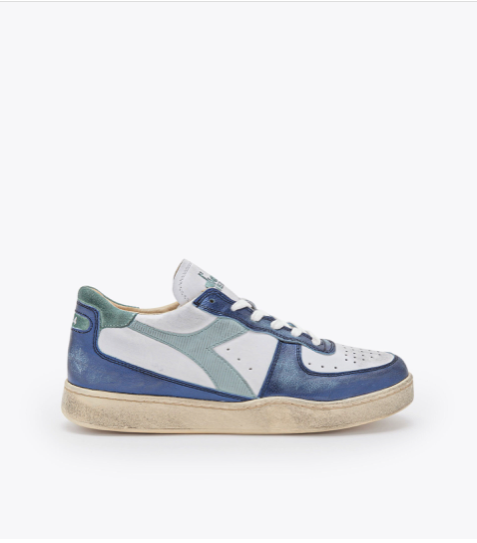 DIADORA - Mi Baskets Low Metallic Blue
