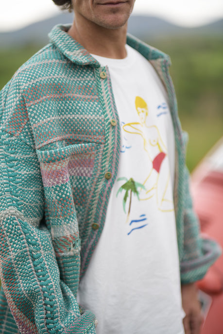 VESTE HOMME EN KANTHA GALICHA