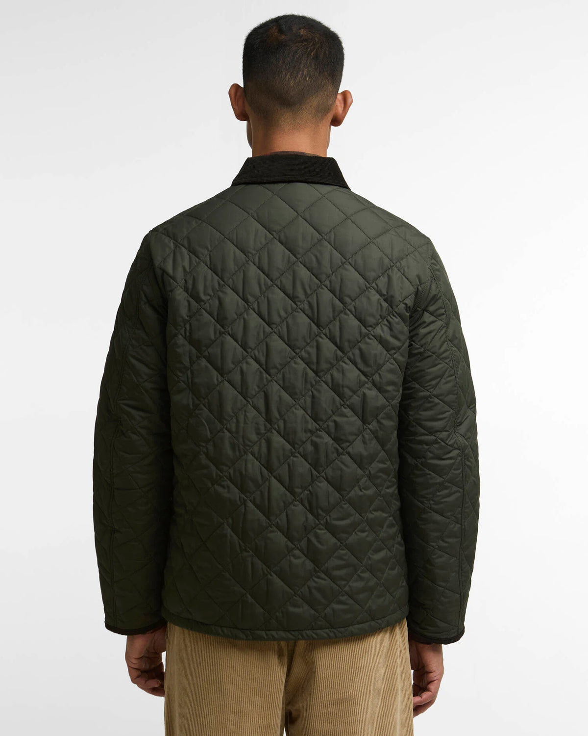 Veste matelassée Barbour Hornby Sage homme vue de dos