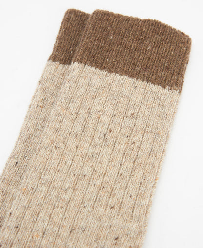 BARBOUR - Chaussettes Houghton Biscuit