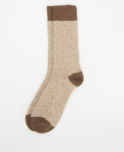 BARBOUR - Chaussettes Houghton Biscuit