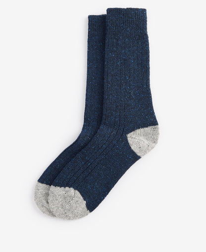 BARBOUR - Chaussettes Houghton Navy