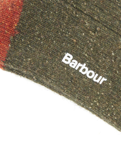 BARBOUR - Chaussettes Houghton Olive