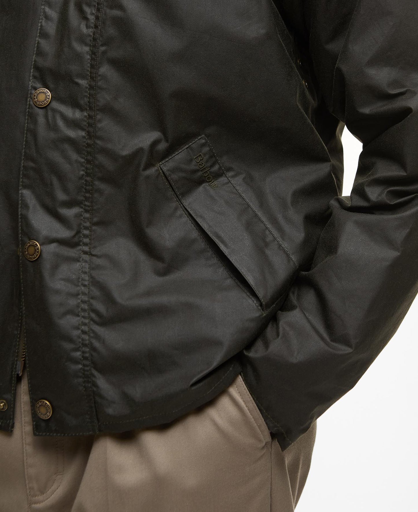 BARBOUR - Tracker Lightweight Wax Jacket