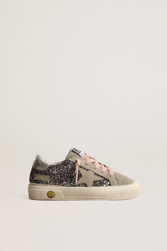 GOLDEN GOOSE - May Glitter Silver
