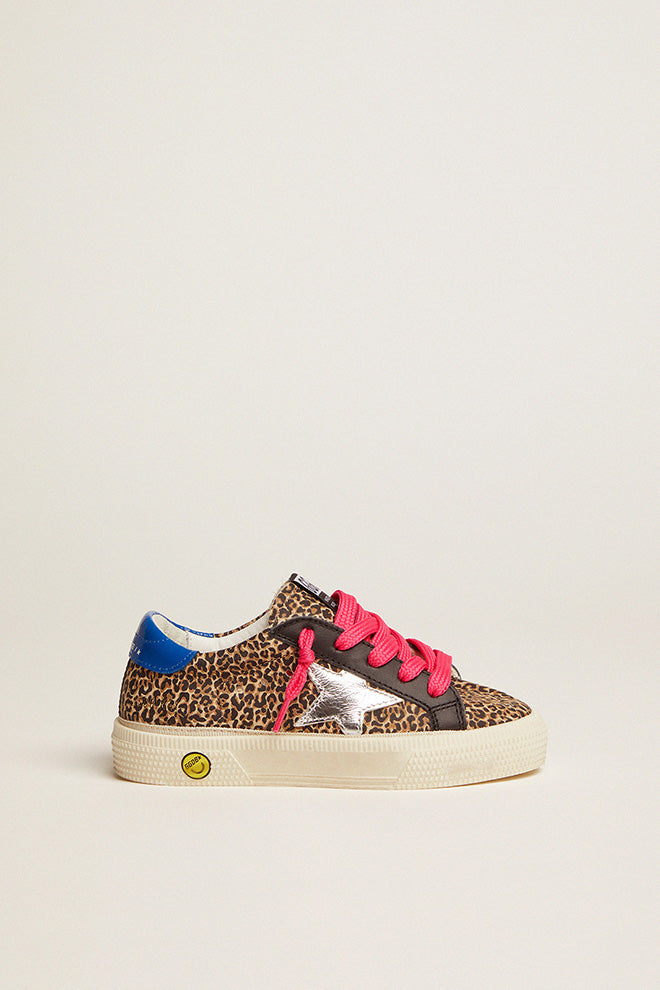 GOLDEN GOOSE - May Leopard Blue