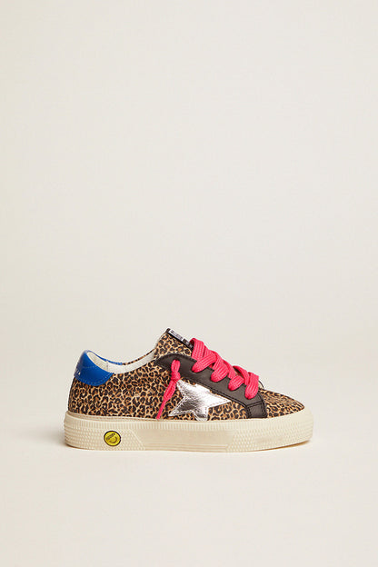 GOLDEN GOOSE - May Leopard Blue