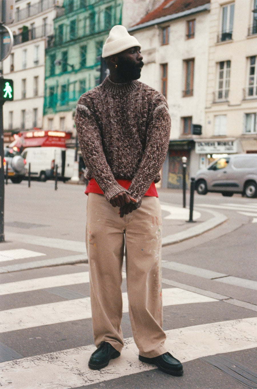 NITTO KNITWEAR - BONNET ARA ECRU