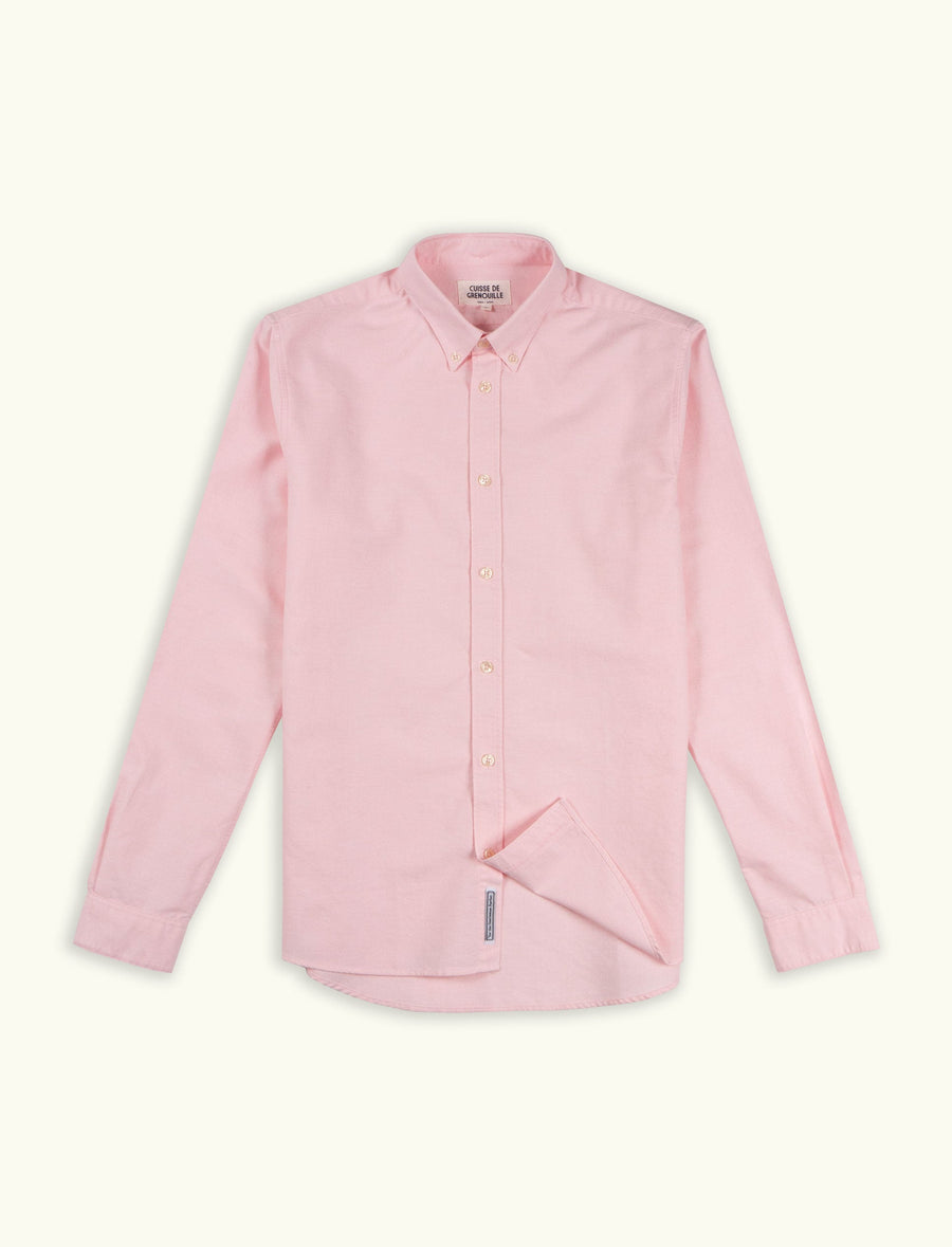 FROG LEG - Pink Oxford Shirt