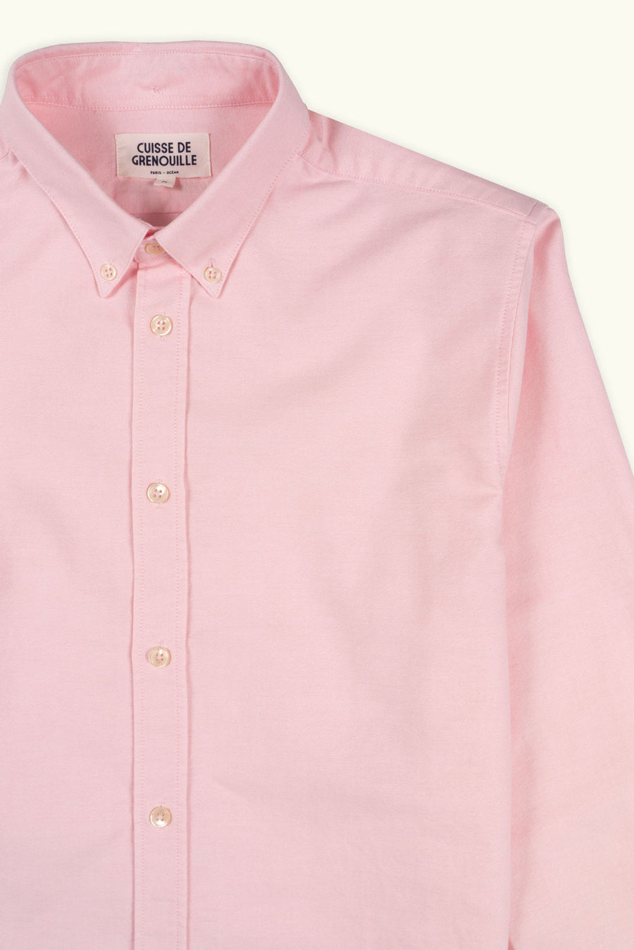FROG LEG - Pink Oxford Shirt