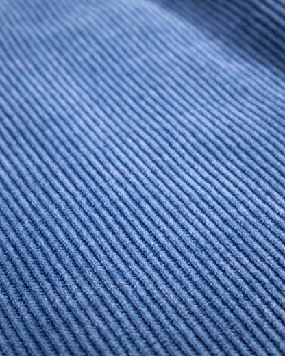 ACQUAVERDE - PANTALON ANOUCK CÔTELÉ COULEUR INDIGO