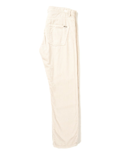 ACQUAVERDE - PANTALON NEW NILS CÔTELÉ CRÈME