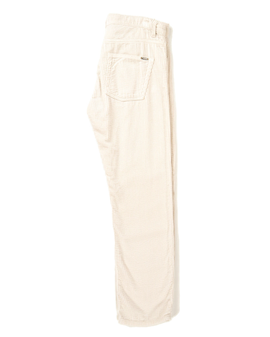 ACQUAVERDE - PANTALON NEW NILS CÔTELÉ CRÈME