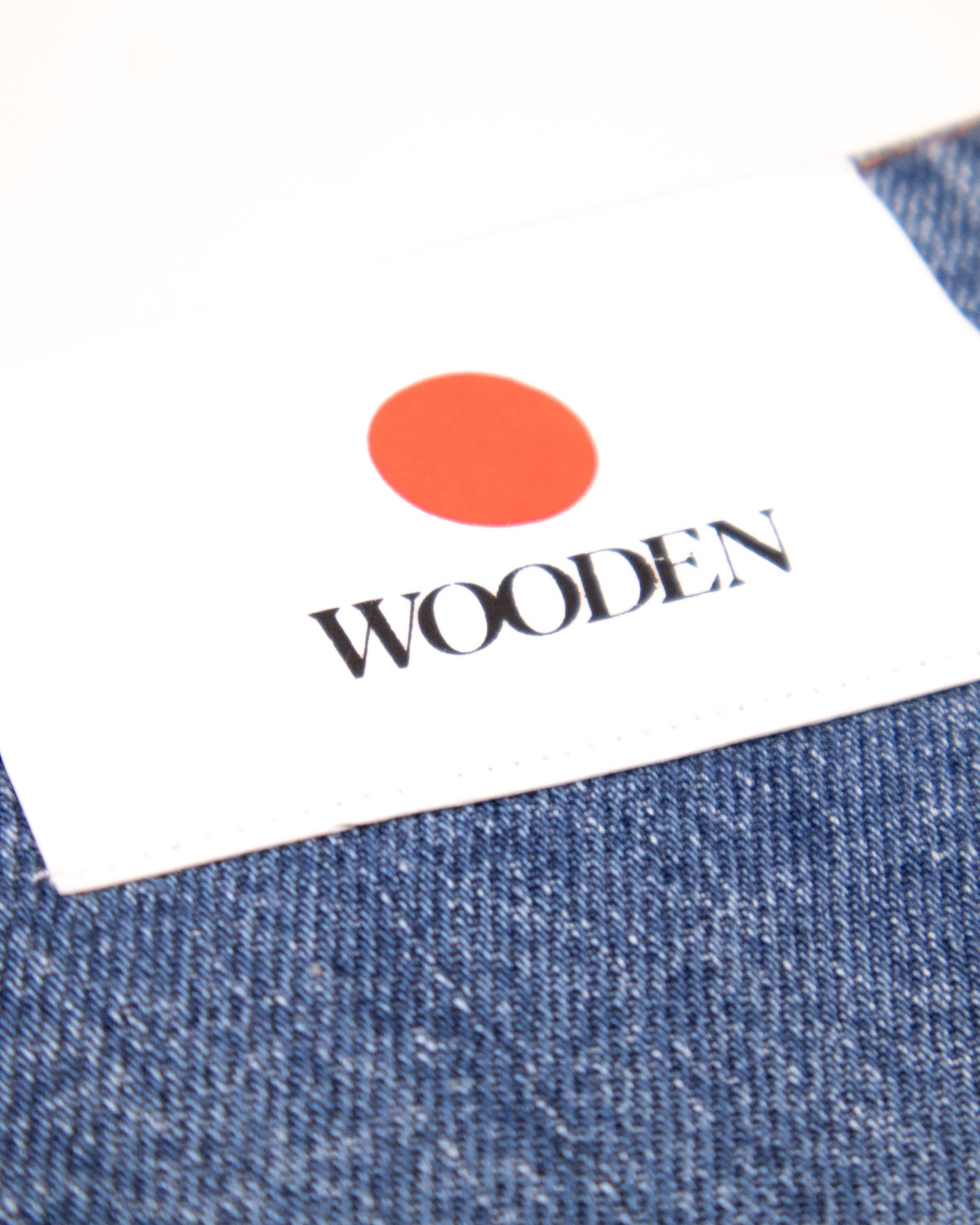 WOODEN - JEAN MID USED