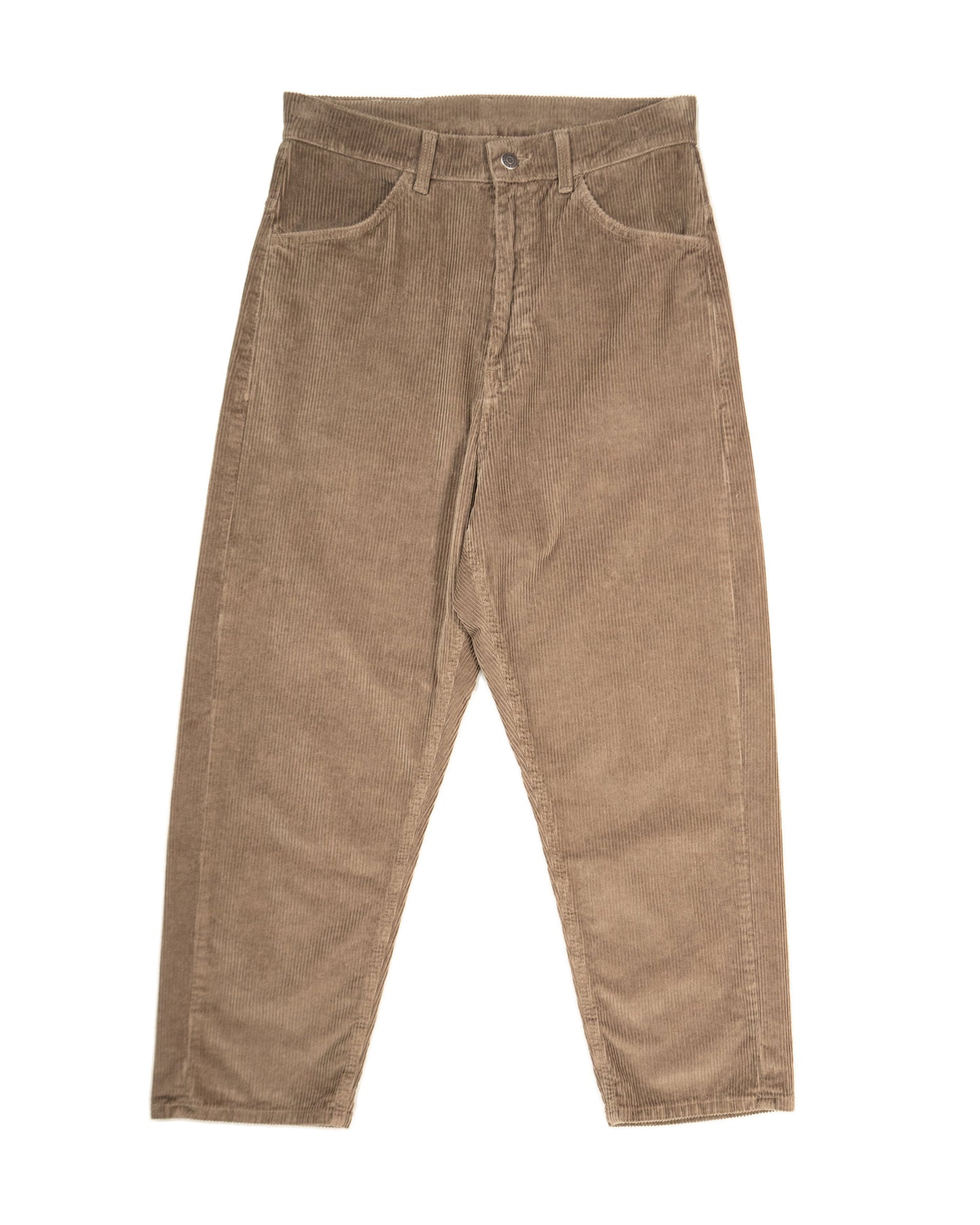 WOODEN - PANTALON CÔTELÉ MARRON