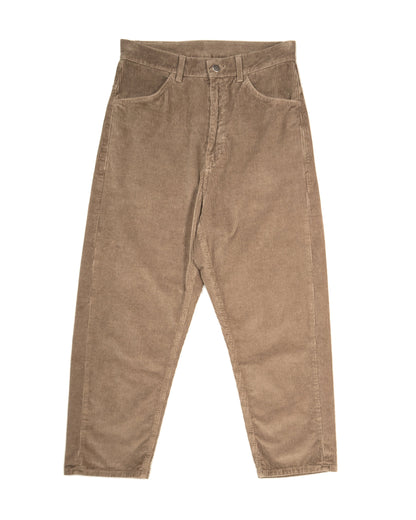 WOODEN - PANTALON CÔTELÉ MARRON