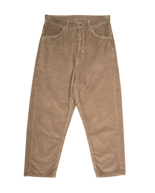 WOODEN - PANTALON CÔTELÉ MARRON