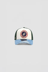 SWEET PANTS - CASQUETTE PATCHWORK - SEAWEED