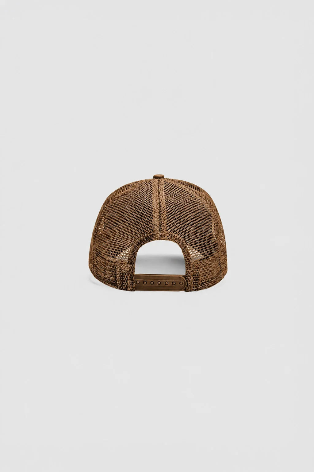 Casquette trucker Sweet Pants Patchwork coloris toffee, autre angle