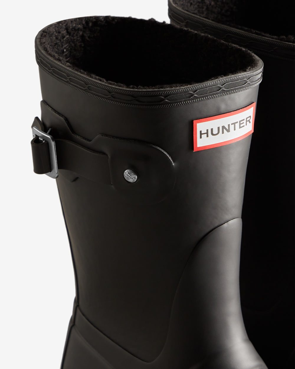 HUNTER - Women's short insulated wellington boots