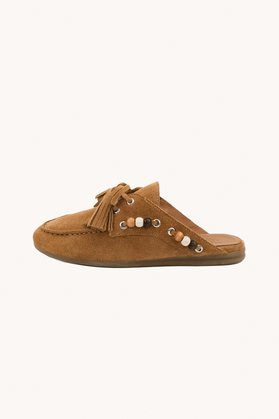 TORAL SHOES - Mules Killian en Daim cognac