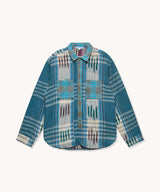 L'ÎLE BLEUE - SURCHEMISE PAUL SUZANI EN KANTHA