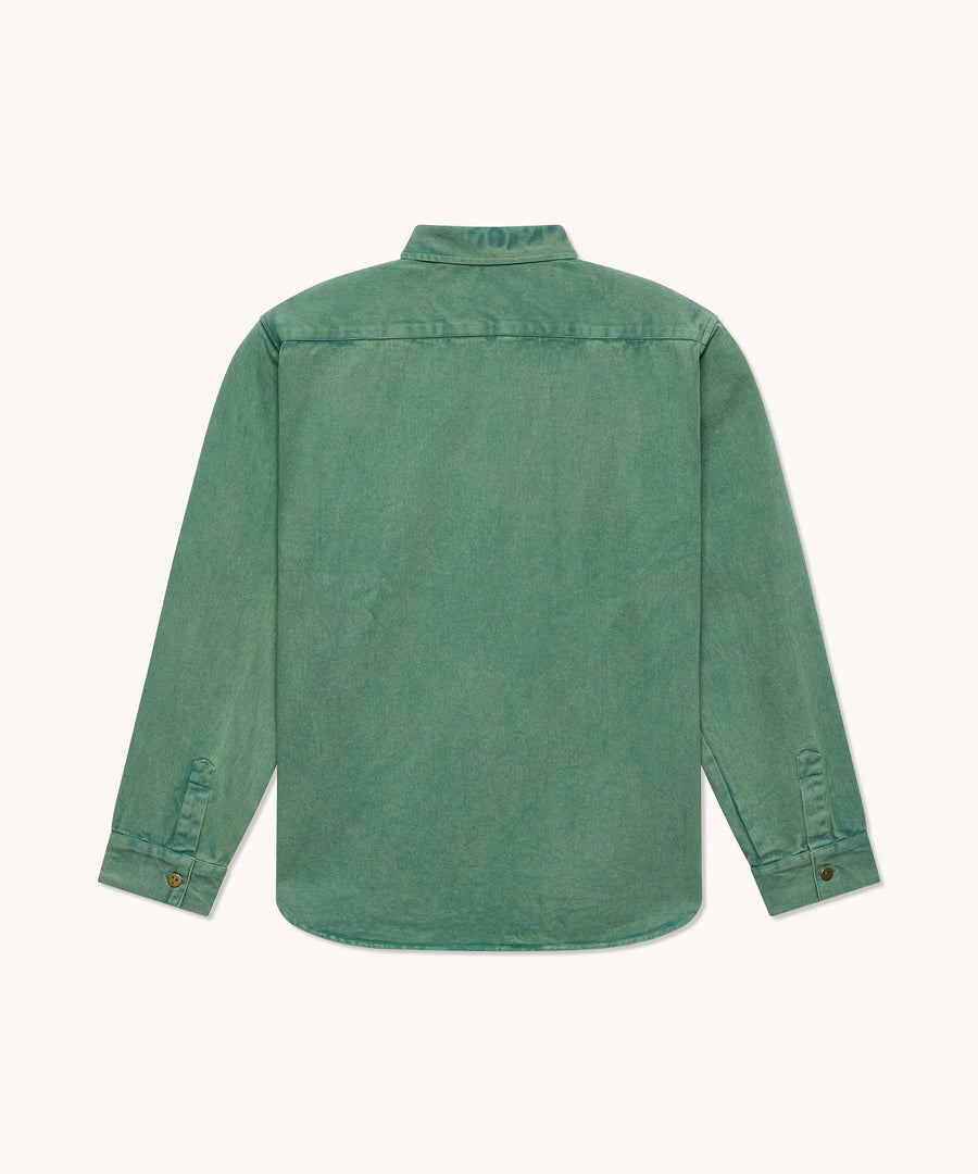 Veste de travail Paul pour homme en coton vert