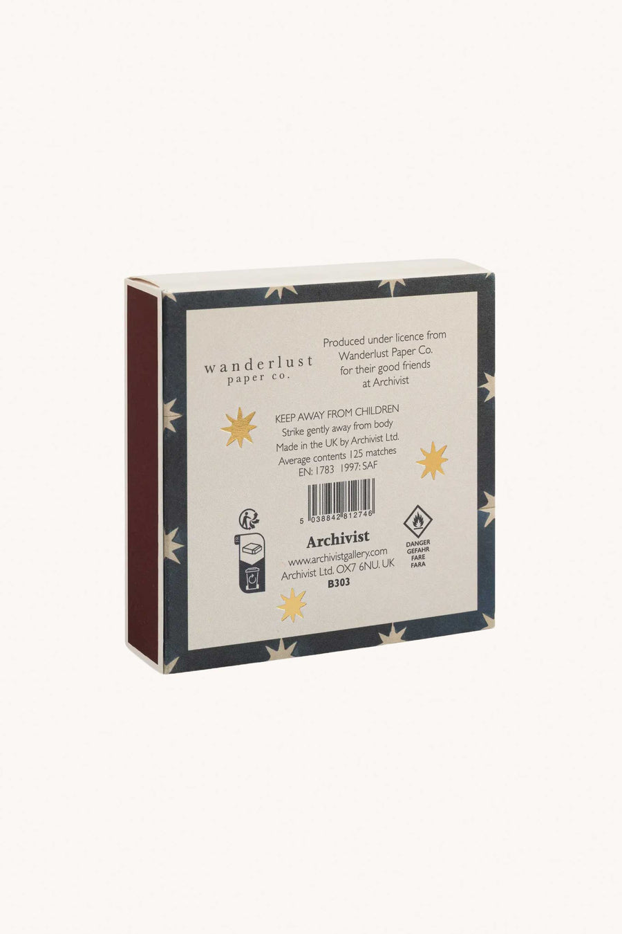 ARCHIVIST GALLERY - ALLUMETTES NAVY