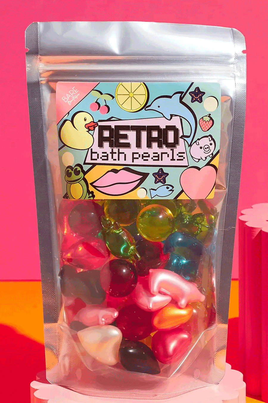 BARE BOUTIQUE - PERLES DE BAIN RETRO