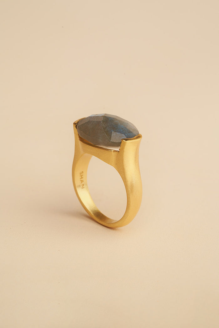 SHANSHAN - Bague Ashni Labradorite