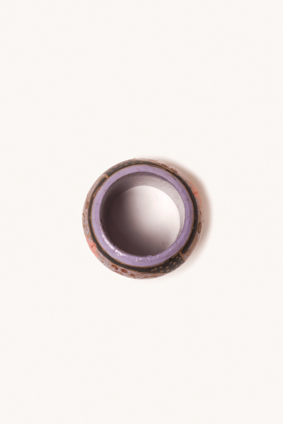 L'ÎLE BLEUE - ROND DE SERVIETTES VIOLET