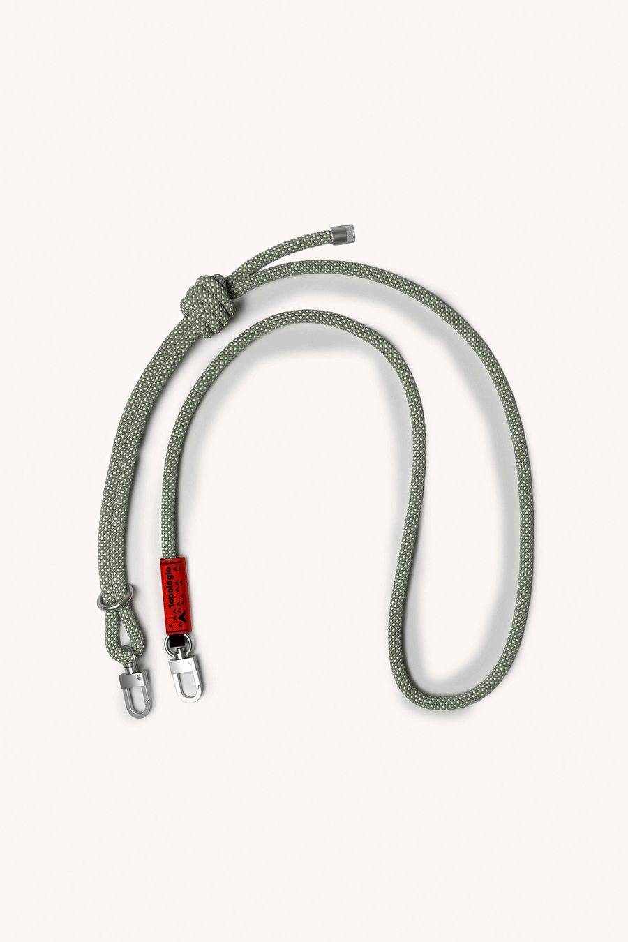 TOPOLOGIE - CORDON 8MM STRAPS ROPE SAGE LATTICE
