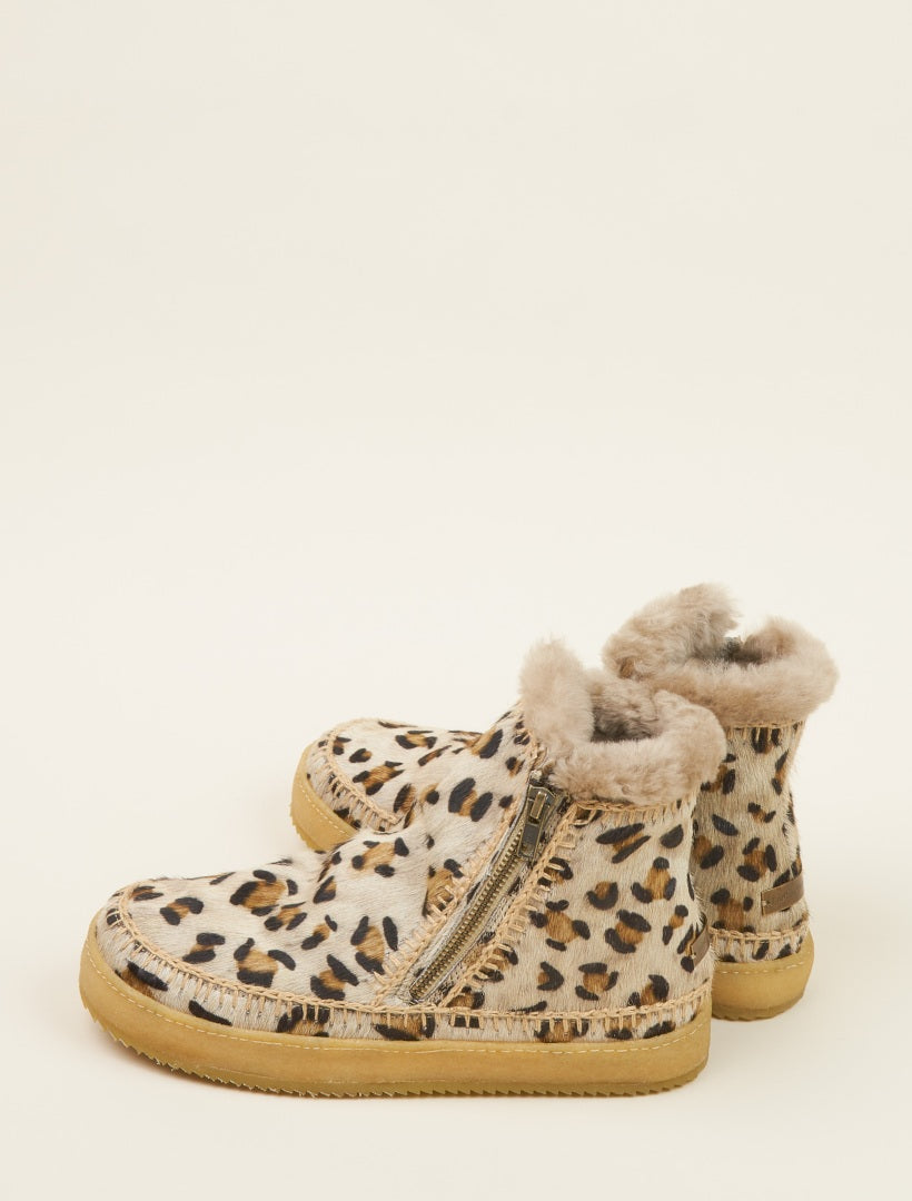 LAIDBACK - Setsu Boot Leopard Beige