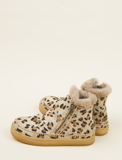 LAIDBACK - Setsu Boot Leopard Beige