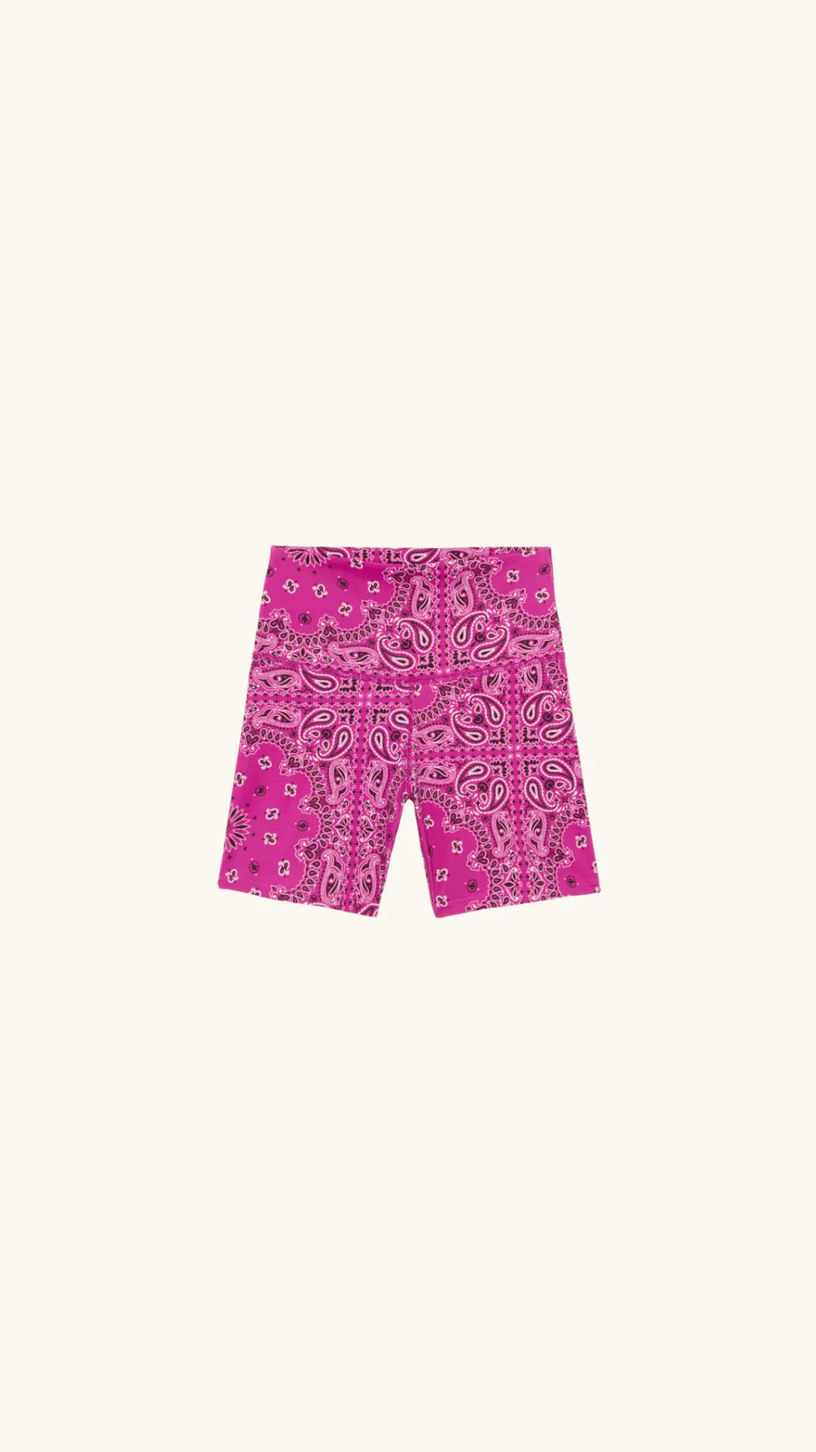 ARIZONA LOVE - Short de yoga rose fushia aux motifs bandana