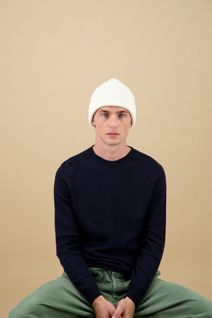 NITTO KNITWEAR - Ara Hat Ecru