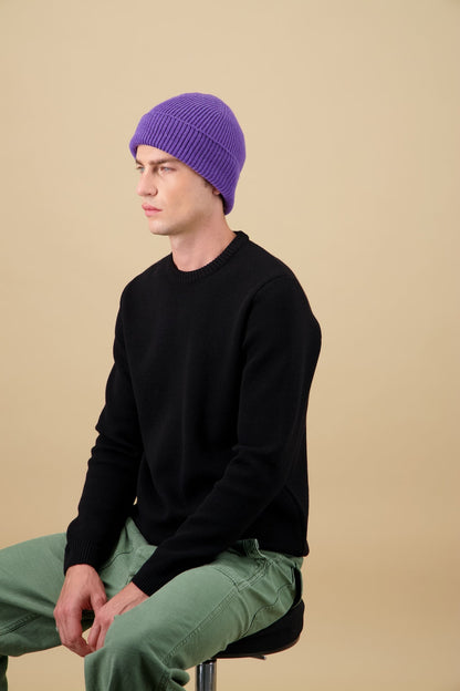 NITTO KNITWEAR - Purple Beanie