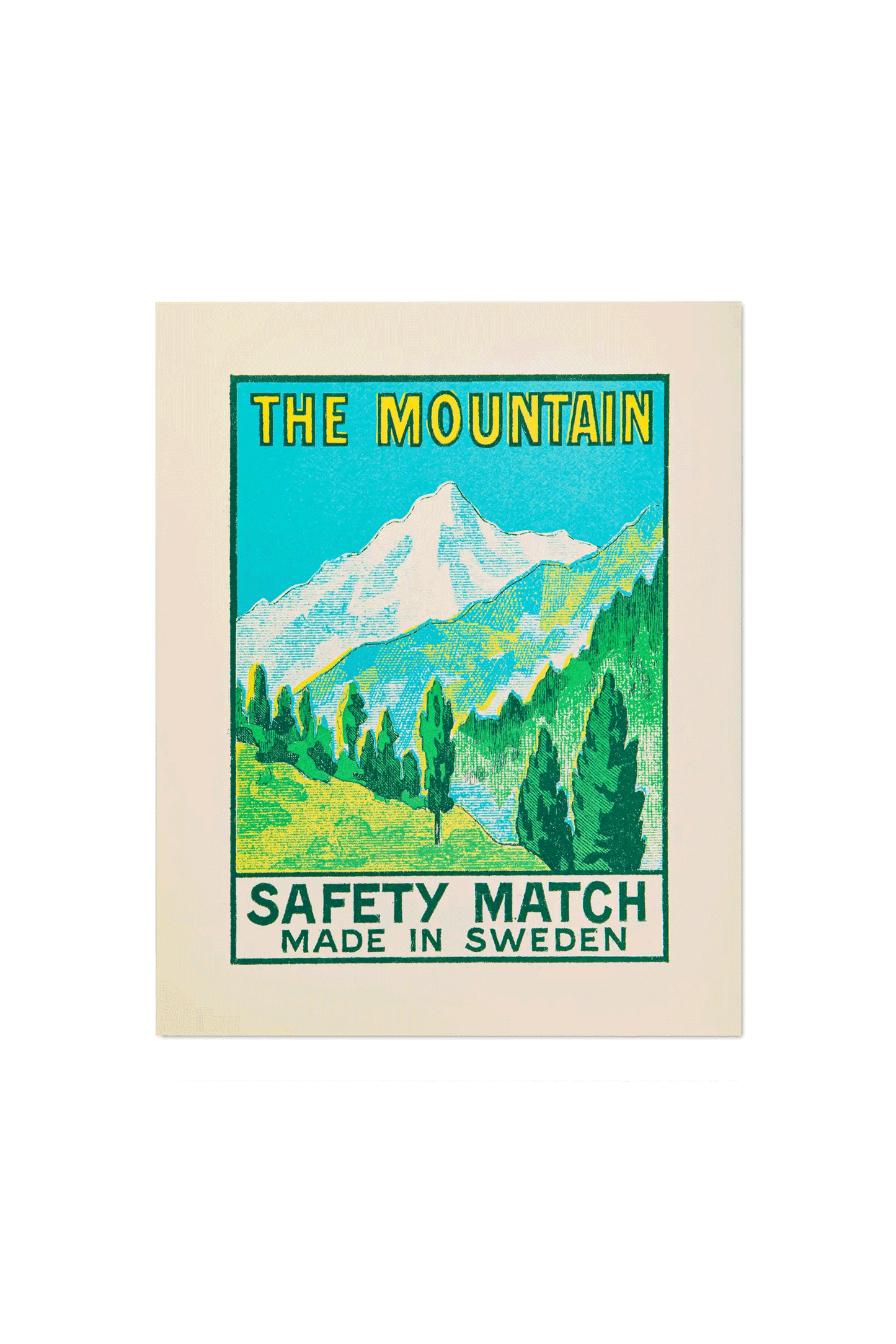 ARCHIVIST GALLERY - GRANDE AFFICHE MONTAGNE