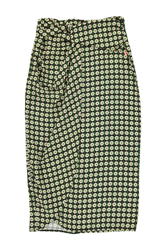 SISTERS DEPARTMENT - JUPE LONGUE À FLEURS