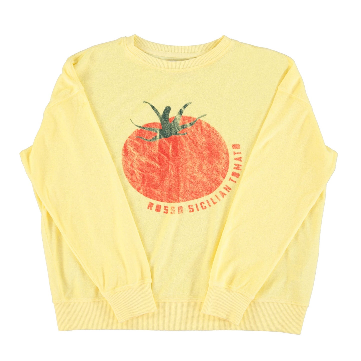 SISTERS DEPARTMENT - Sweat Éponge Yellow