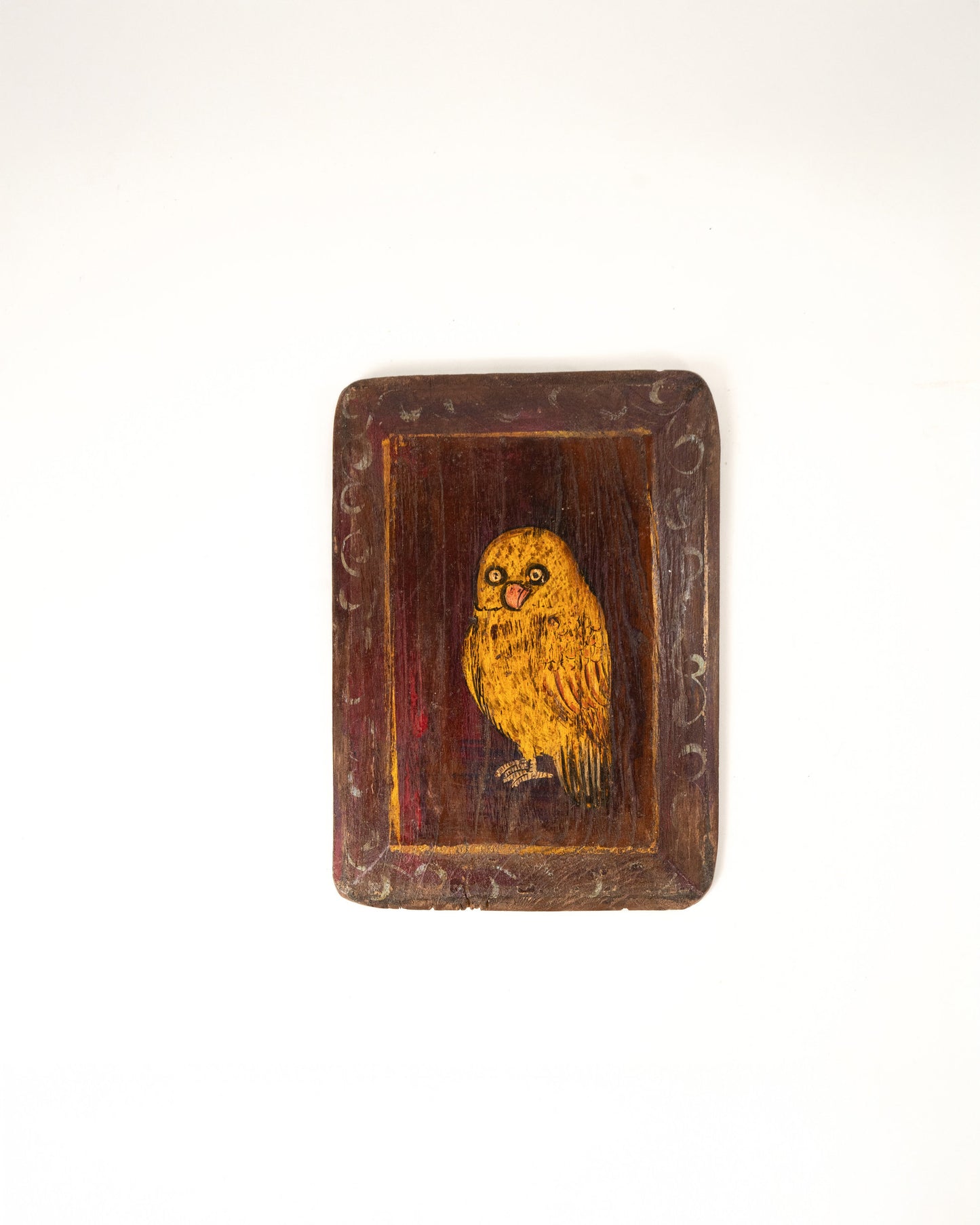 L'ÎLE BLEUE - TABLEAU EN BOIS PEINT À LA MAIN 11