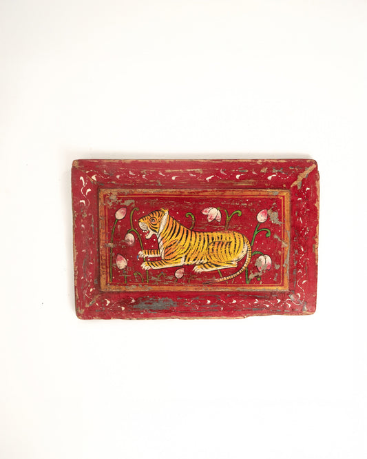 L'ÎLE BLEUE - TABLEAU EN BOIS PEINT À LA MAIN 15